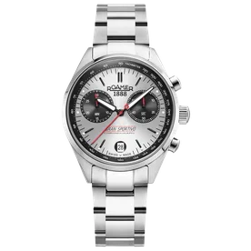 Roamer Gran Sportivo fekete és szürke számlapos férfi chronograph karóra 978818418521