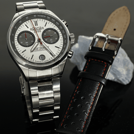 Roamer Gran Sportivo fekete és kék számlapos férfi chronograph karóra 978818414521 Roamer Gran Sportivo fekete és kék számlapos férfi chronograph karóra 978818414521