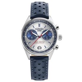 Roamer Gran Sportivo fekete és kék számlapos férfi chronograph karóra 978818414521