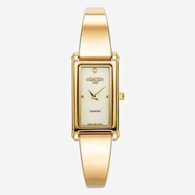 Roamer  Elegance Diamond arany számlapos arany szíjas női karóra 866845483520