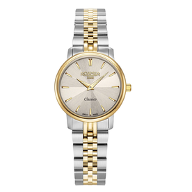 Roamer Classico arany számlapos bicolor női óra 971857485550