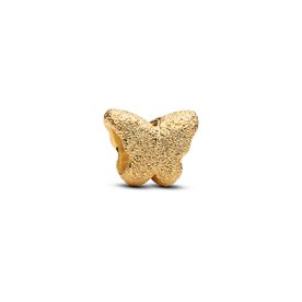 Pandora ékszer Texturált pillangó shine mini charm 764046C00