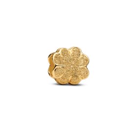 Pandora ékszer Texturált lóhere shine mini charm 764047C00