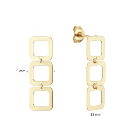 Jackie Gold Laguna 14K arany fülbevaló JKE24.466