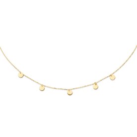Jackie Gold Csillanó Körök 14K arany nyaklánc JKN20.045