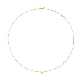 Jackie Gold Plain Heart 14K arany szív medálos nyaklánc JKN20.047