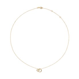 Jackie Gold Jackie Giro Doppio 14K arany nyaklánc JKN25.408