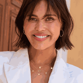 Jackie Gold Jackie Giro Doppio 14K arany nyaklánc - JKN25.408