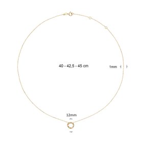 Jackie Gold Monaco 14 karátos arany nyaklánc JKN25.510