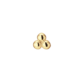 Jackie Gold Három golyó 14K arany piercing JKP24.432