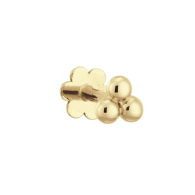 Jackie Gold Három golyó 14K arany piercing JKP24.432