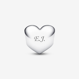 Pandora ékszer  Gravírozható szív Január ezüst charm 794161C01