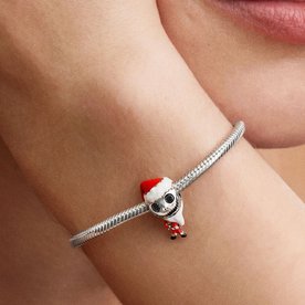 Pandora ékszer Disney Karácsonyi lidércnyomás Rosszcsont Jack charm 793979C01
