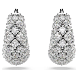 Swarovski Sublima ezüst színű fülbevaló kristályokkal 5732282