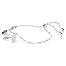 Swarovski Symbolica ezüst színű állítható karkötő szárnyakkal 5734547