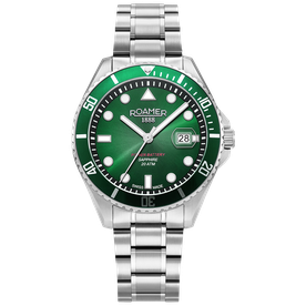 Roamer Pro Diver 200 zöld számlapos férfi óra 969845417520