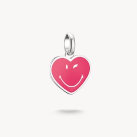 Thomas Sabo  SmileyWorld Szív ezüst connect charm CC1294-664-9