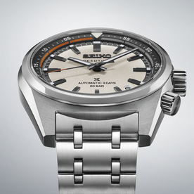 Seiko Prospex Speedtimer 6R Compact Countdown fehér automata karóra SPB513J1