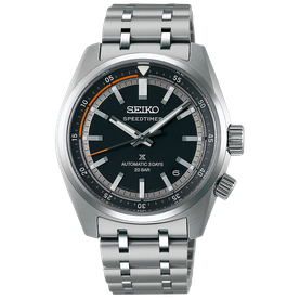Seiko Prospex Speedtimer 6R Compact Countdown fekete automata karóra SPB515J1 