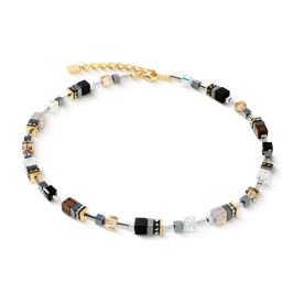 Coeur de Lion GeoCUBE precious Motion gold nyaklánc - 3017/10-1211