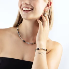 Coeur de Lion GeoCUBE precious Motion gold nyaklánc - 3017/10-1211