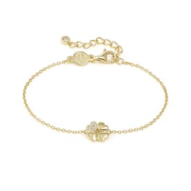 Nomination  Petite Sparkle lóhere aranyozott ezüst karkötő 242300/003