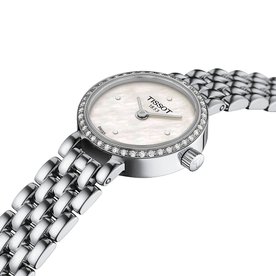 Tissot Lovely Round Diamond ezüst színű karóra T1400096111600