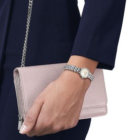 Tissot Lovely Round Diamond ezüst színű karóra T1400096111600