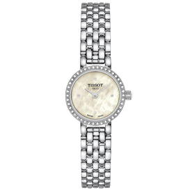 Tissot Lovely Round Diamond ezüst színű karóra T1400096111600