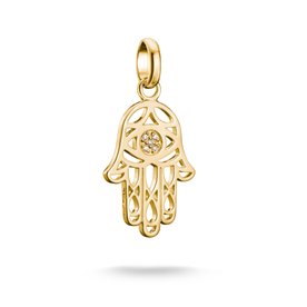 Thomas Sabo Hamza keze aranyozott ezüst connect charm CC1243-414-14