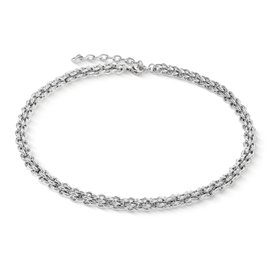 Coeur de Lion  Klasszikus hálós nemes acél nyaklánc 0803/10-1700