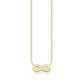 Thomas Sabo Aranyozott ezüst nyaklánc végtelen jellel SCKE150385