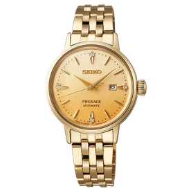 Seiko Presage Cocktail Time 'Eggnog' Diamond női karóra SRE018J1