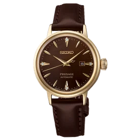 Seiko Presage Cocktail Time 'Jamaican Coffee' Diamond női karóra SRE020J1
