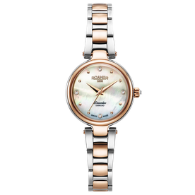 Roamer Dreamline Diamond gyémánt indexes gyöngyház rozé és ezüst női karóra 967847492050