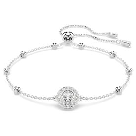 Swarovski Una Angelic kör medálos ezüst színű karkötő 5733196