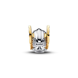 Pandora ékszer Marvel Thor sisakja kéttónusú charm 764215C00