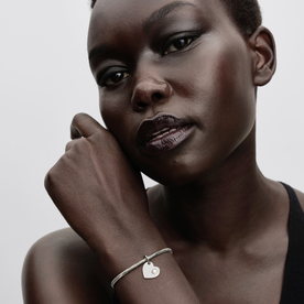 Pandora Gravírozható szív Június függő ezüst charm - 794295C06