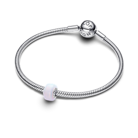 Pandora ékszer Opálfényű fehér mini üveg charm 794245C01