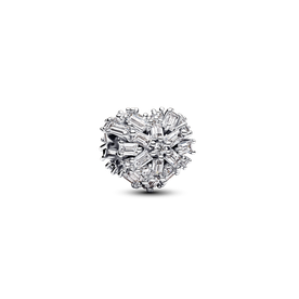 Pandora ékszer Szikrázó szív ezüst charm 794240C01