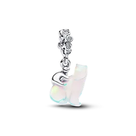 Pandora ékszer Jegesmedve mama és bocsa ezüst charm 794243C01