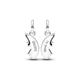 Pandora ékszer Kék pillangó osztható ezüst charm 794244C01