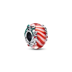 Pandora ékszer Cukorka muránói üveg ezüst charm 794252C01 Pandora ékszer Cukorka muránói üveg ezüst charm 794252C01