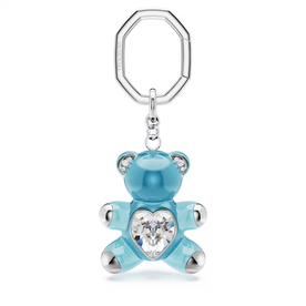 Swarovski Kék Teddy maci kulcstartó kristállyal 5733826