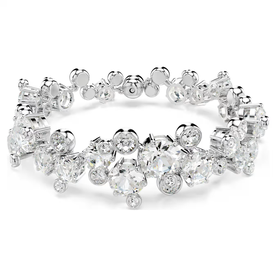 Swarovski Constella ezüst színű karkötő áttetsző kristályokkal 5722469