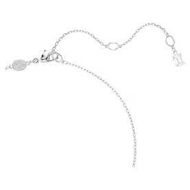 Swarovski Ezüst színű hattyú nyaklánc függő kristállyal 5723387