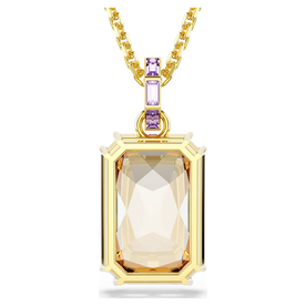 Swarovski Millenia arany színű nyaklánc barna kristállyal 5725752