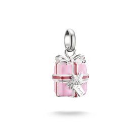 Thomas Sabo Rózsaszín ajándék csomag ezüst connect charm CC1321-007-9