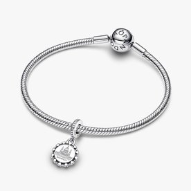 Pandora ékszer Magyar Parlament gravírozható ezüst charm 793928C00_E005