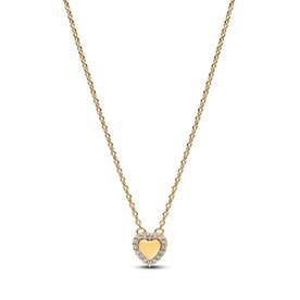 Pandora Gravírozható szív shine nyaklánc - 364364C01-45